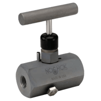 Noshok Block and Bleed, Soft Seat Needle Valve, 700 Series